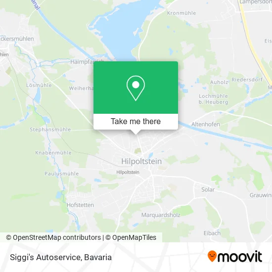 Карта Siggi's Autoservice