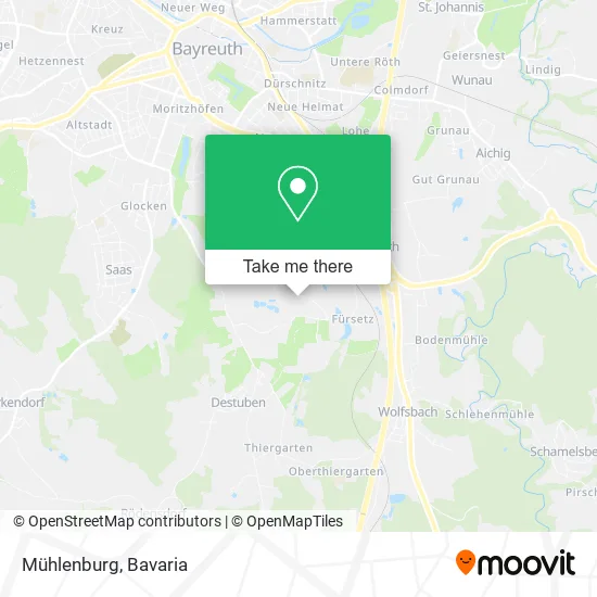 Карта Mühlenburg