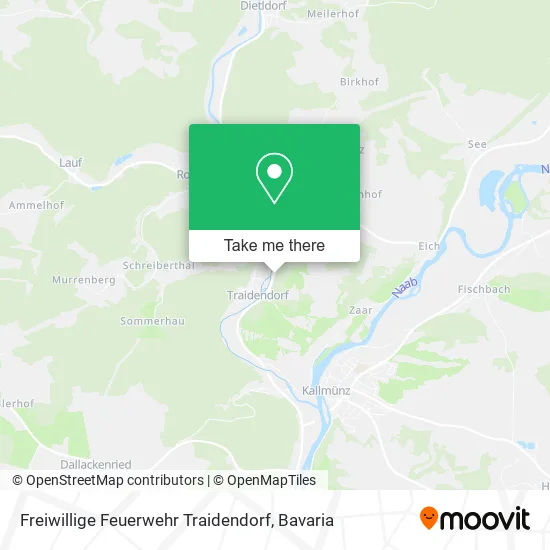 Карта Freiwillige Feuerwehr Traidendorf