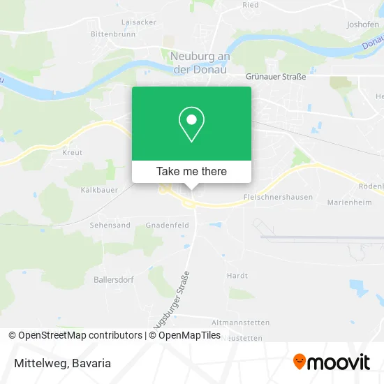 Карта Mittelweg