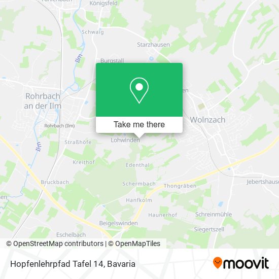 Hopfenlehrpfad Tafel 14 map