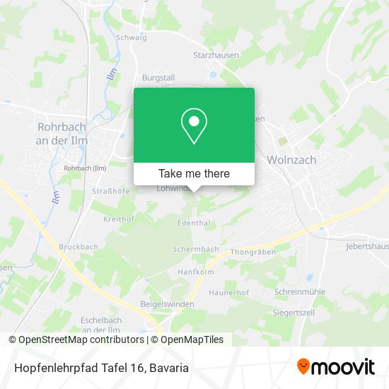 Hopfenlehrpfad Tafel 16 map