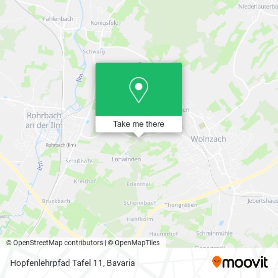 Hopfenlehrpfad Tafel 11 map