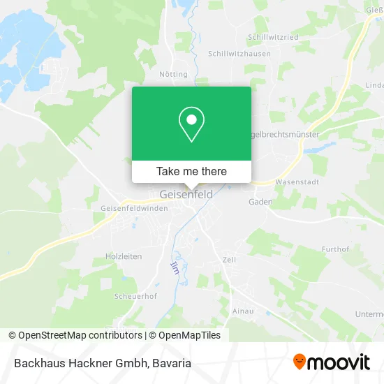 Карта Backhaus Hackner Gmbh