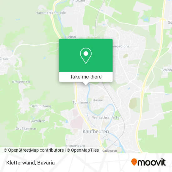 Карта Kletterwand