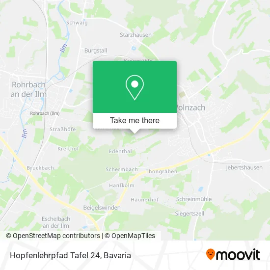 Карта Hopfenlehrpfad Tafel 24
