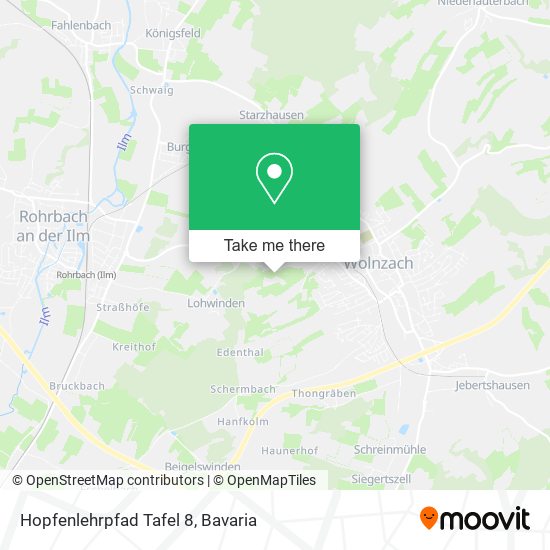 Hopfenlehrpfad Tafel 8 map