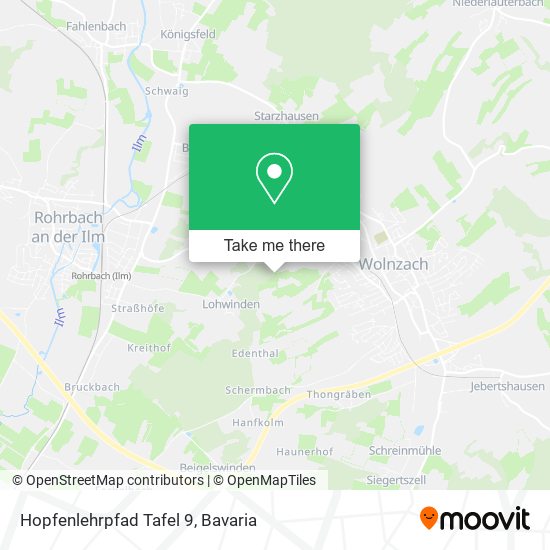 Hopfenlehrpfad Tafel 9 map