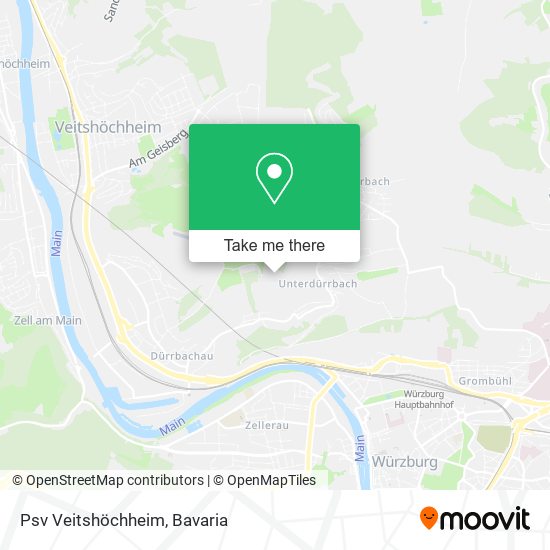 Psv Veitshöchheim map