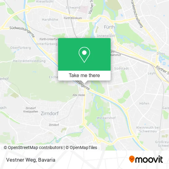 Карта Vestner Weg