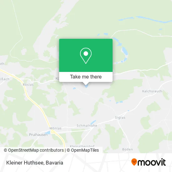 Карта Kleiner Huthsee