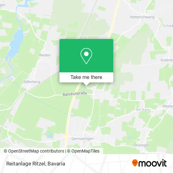 Карта Reitanlage Ritzel