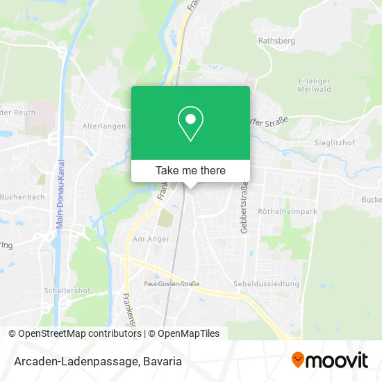 Карта Arcaden-Ladenpassage