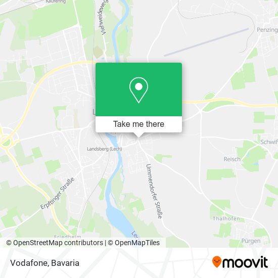 Vodafone map