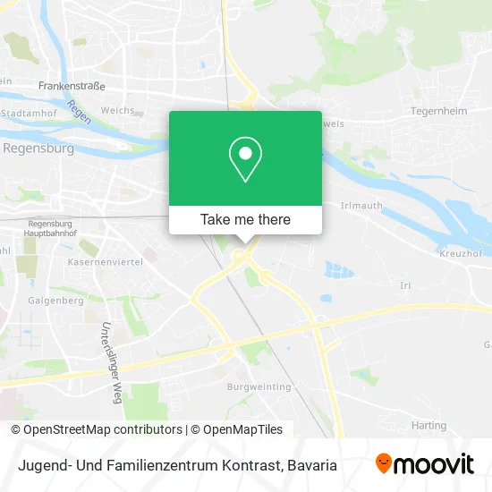 Карта Jugend- Und Familienzentrum Kontrast