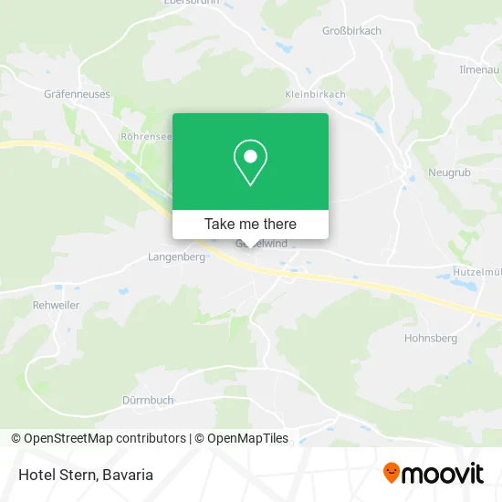 Карта Hotel Stern