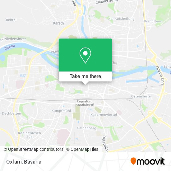Карта Oxfam
