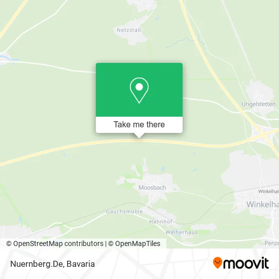 Карта Nuernberg.De