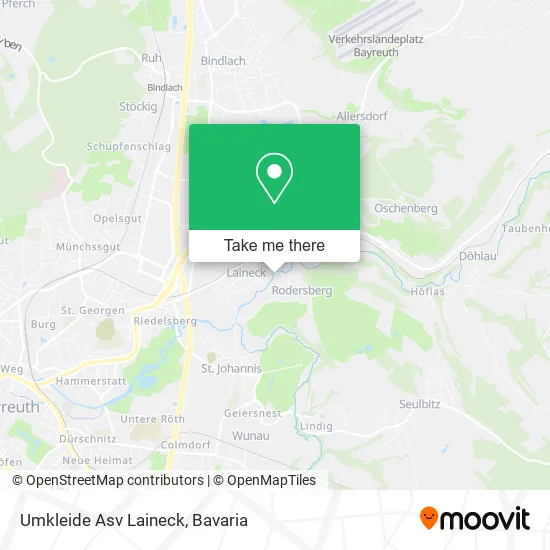 Карта Umkleide Asv Laineck