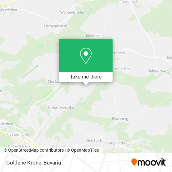 Карта Goldene Krone