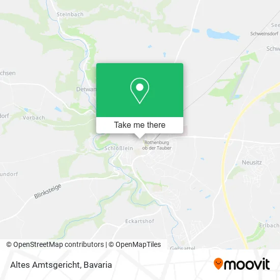 Карта Altes Amtsgericht