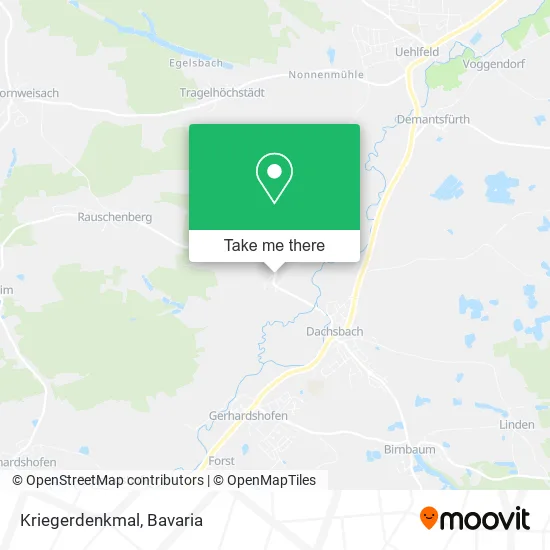 Карта Kriegerdenkmal