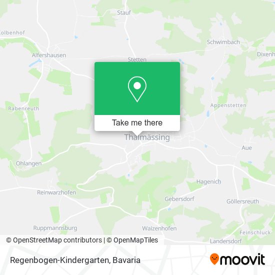 Regenbogen-Kindergarten map