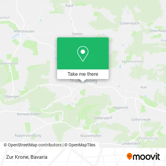 Карта Zur Krone