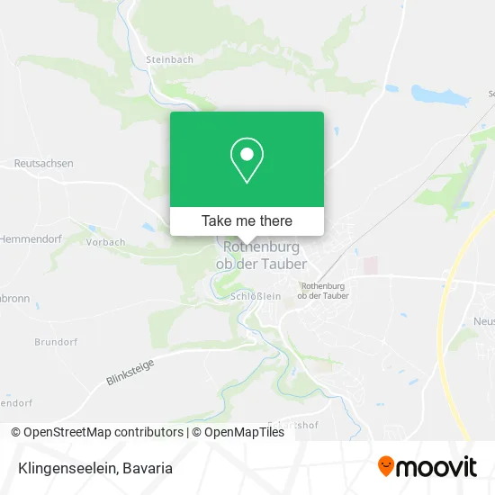 Карта Klingenseelein