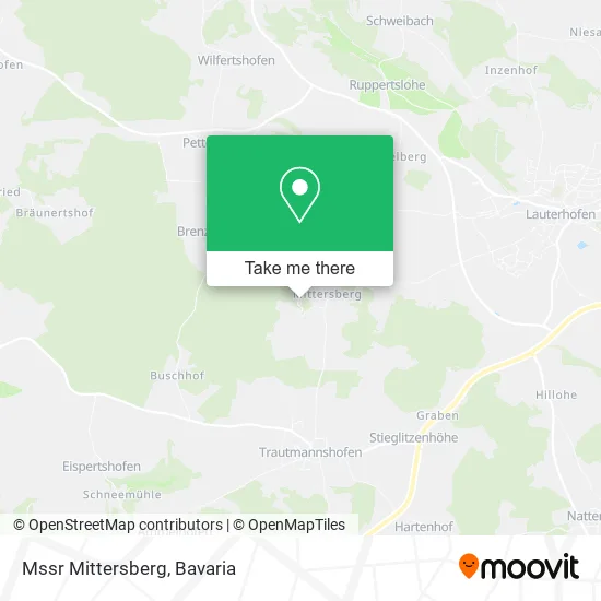 Карта Mssr Mittersberg