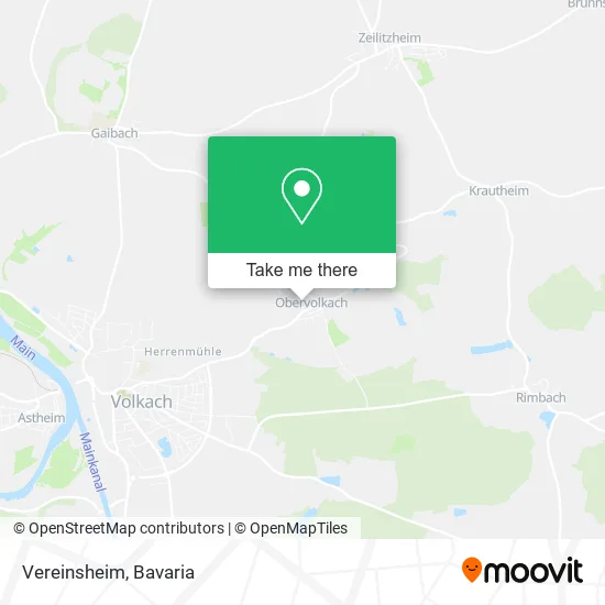 Карта Vereinsheim