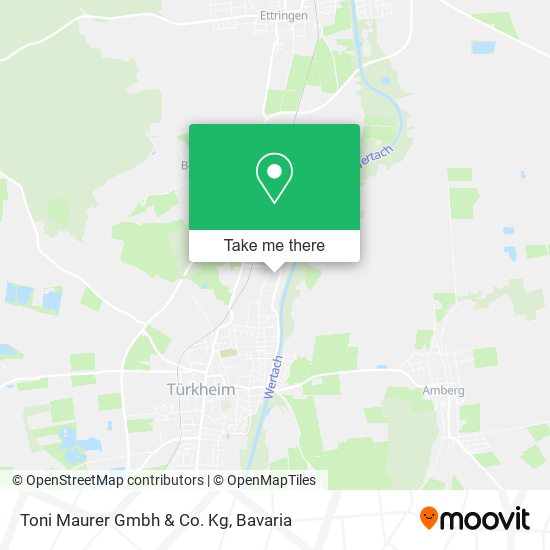 Toni Maurer Gmbh & Co. Kg map