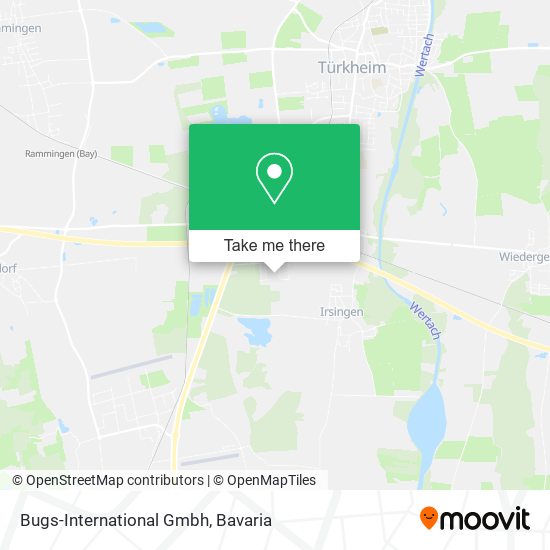 Bugs-International Gmbh map