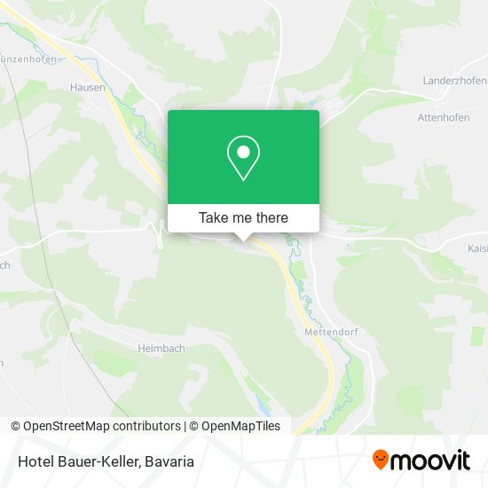 Hotel Bauer-Keller map