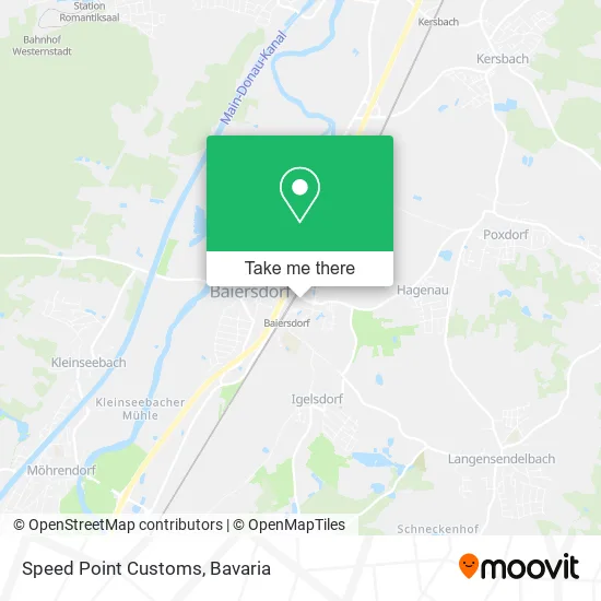 Карта Speed Point Customs