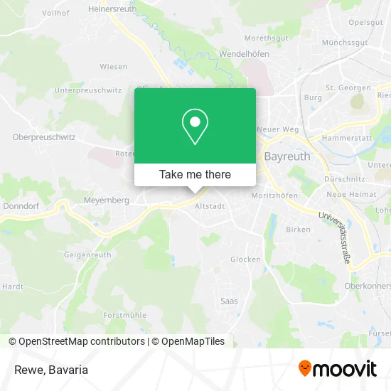 Карта Rewe