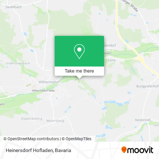 Карта Heinersdorf Hofladen