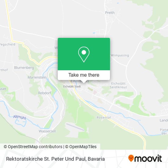 Rektoratskirche St. Peter Und Paul map