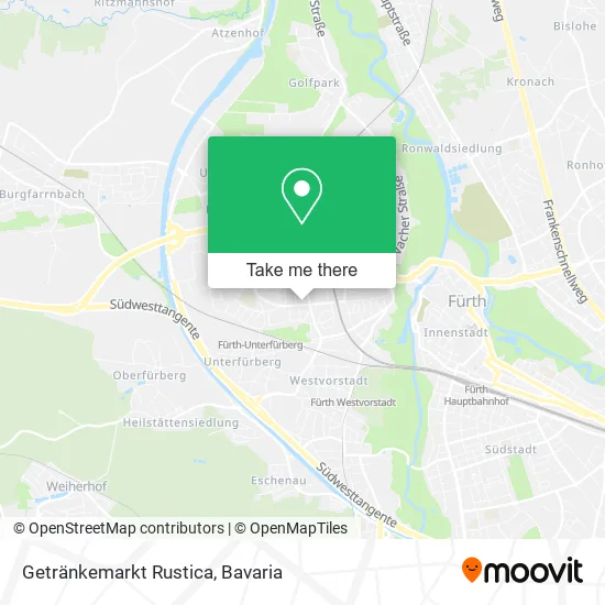 Карта Getränkemarkt Rustica