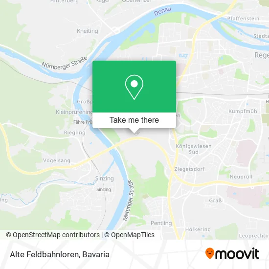 Карта Alte Feldbahnloren