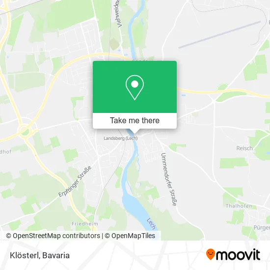 Карта Klösterl