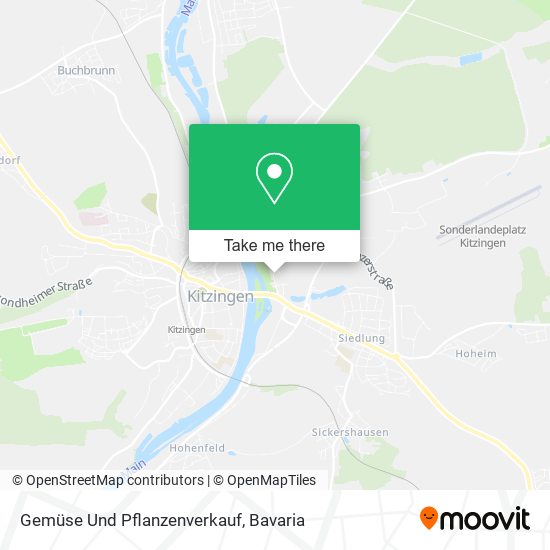 Gemüse Und Pflanzenverkauf map