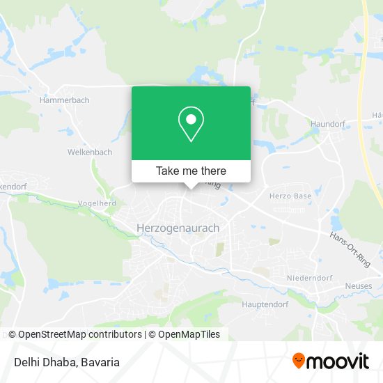 Delhi Dhaba map