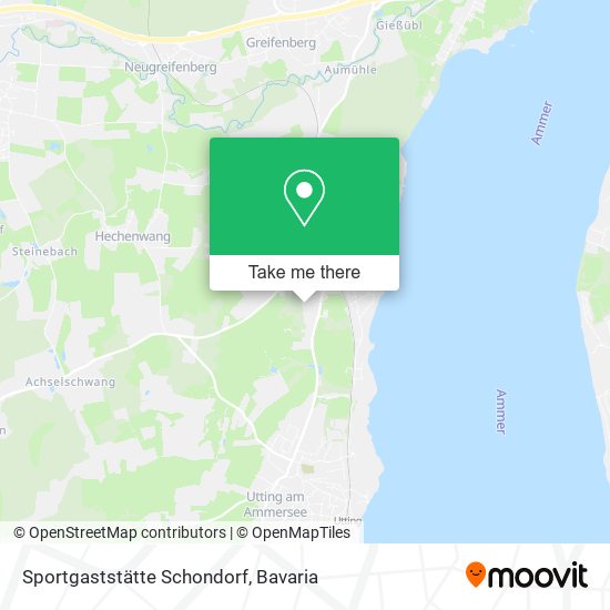 Sportgaststätte Schondorf map
