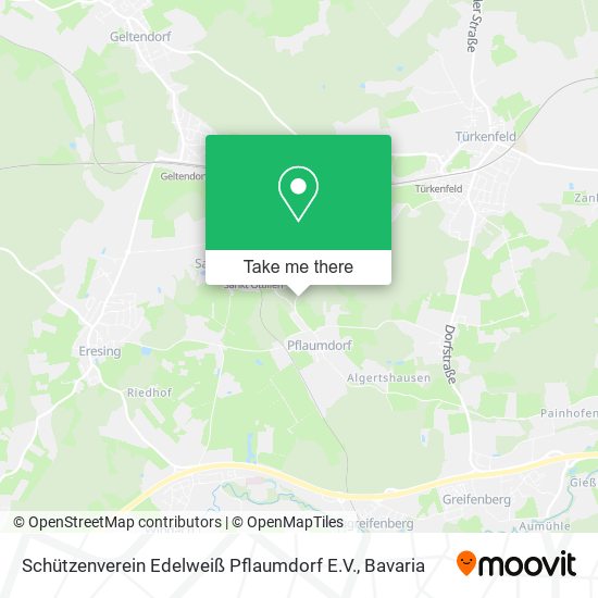 Schützenverein Edelweiß Pflaumdorf E.V. map