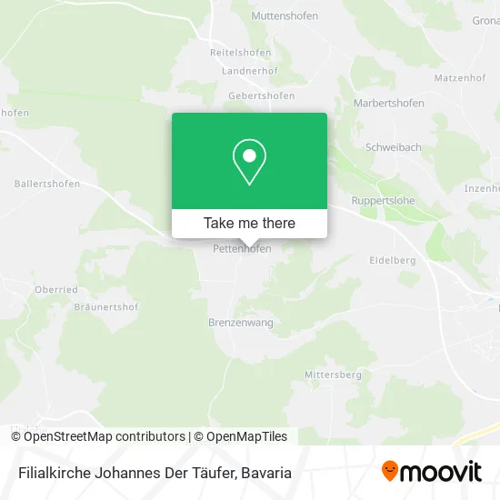 Карта Filialkirche Johannes Der Täufer