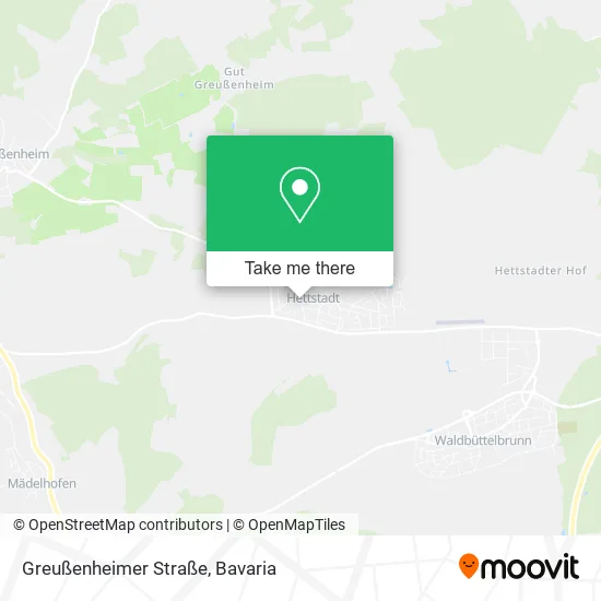 Карта Greußenheimer Straße