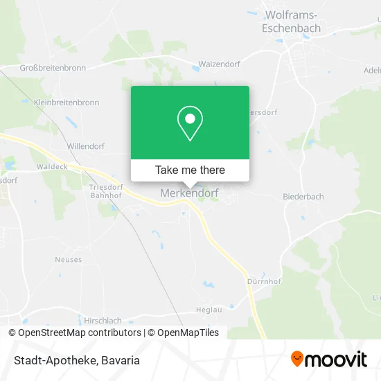 Карта Stadt-Apotheke