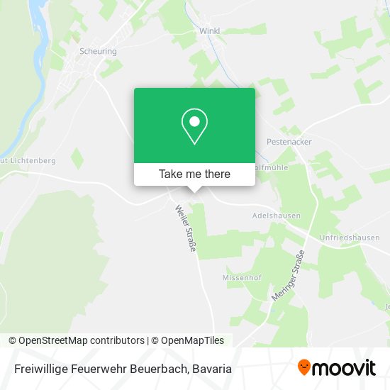 Freiwillige Feuerwehr Beuerbach map