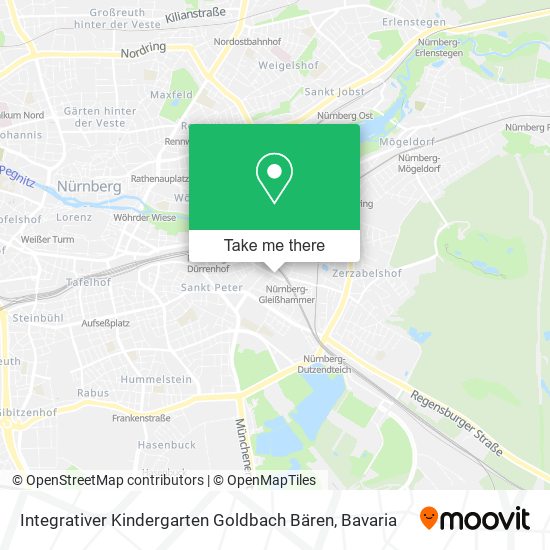 Integrativer Kindergarten Goldbach Bären map
